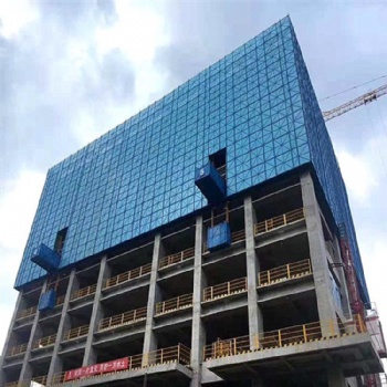 建筑工程外墻防護網、建筑爬架網、半米字型爬架網