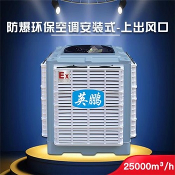 梧州英鵬防爆環(huán)保空調(diào)-安裝式25000 油漆房防爆降溫水空調(diào)YPHB-25EX