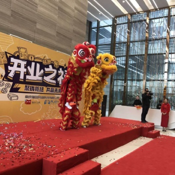 南京舞龍舞獅剪彩禮儀活動
