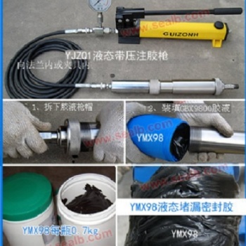 YJZQ1液態帶壓注膠槍 現貨供應 高壓高強度 高壓堵漏工具