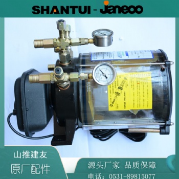 廠家山東建友電動油脂潤滑泵4WDB-M1.2/244F 油泵YB一4一24v一W/Y