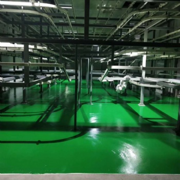 即墨春彩環氧樹脂平涂地坪施工工藝，衛生無毒、易清洗