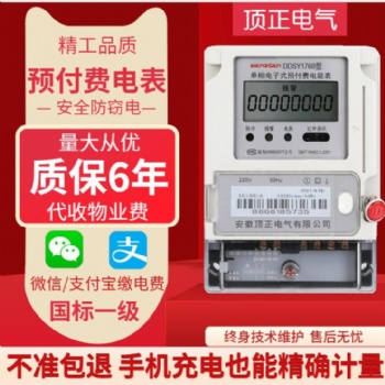 預(yù)付費(fèi)電表充值系統(tǒng)IC卡插卡電表