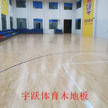 籃球館體育運動實木地板