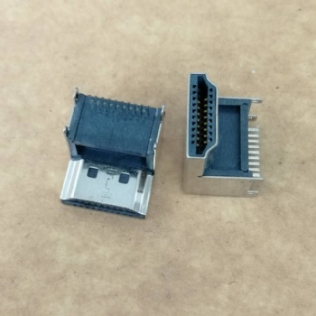 加高HDMI 19PIN公頭 墊高HDMI高清音頻傳輸插頭四腳插板