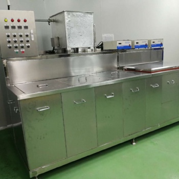 蘇州背光板環(huán)保型水溶劑除油污灰塵非標超聲波清洗機定做加工