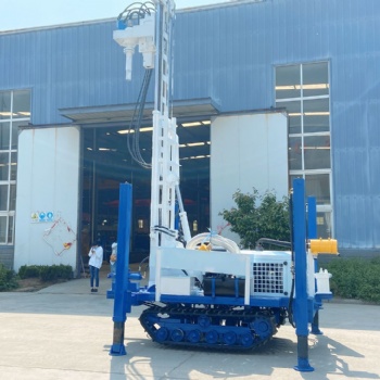 取樣鉆機檢測取芯機 履帶多功能雙動力頭水井鉆機
