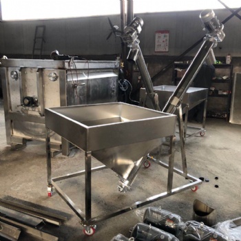 注塑機配套上料機PVC顆粒不銹鋼絞龍?zhí)嵘龣C全自動螺桿上料機