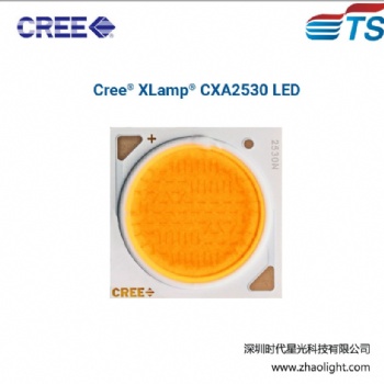 CREE科銳COB集成光源LED燈珠CXA2530 60W36V筒射燈珠
