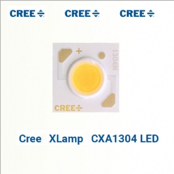 CREE科銳COB集成光源LED燈珠CXA1304 9W36V筒射燈珠