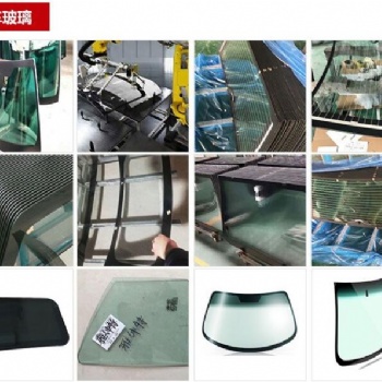 新款農機玻璃工程車玻璃壓路機收割機玻璃吊車駕駛室鋼化玻璃定制