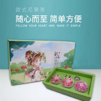 廈門喜雷登 歐式花果茶禮盒 中秋茶禮