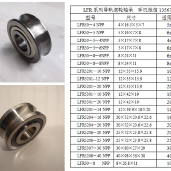 LFR50-5-4NPP+KDD滾輪軸承[寧波眾信制造]