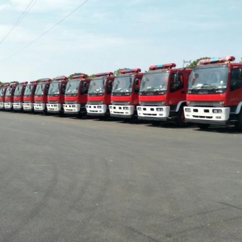 慶鈴水罐消防車 小型消防車 五十鈴2噸消防車 森林消防車