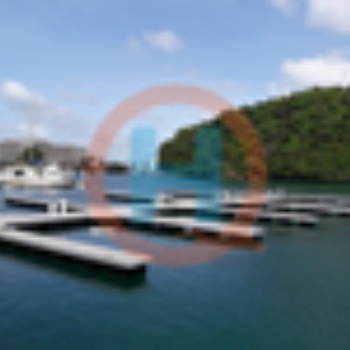 鋁合金結構浮碼頭浮橋加工定制