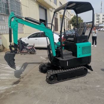 園林工程挖溝挖渠用履帶挖掘機 小型挖土機廠家 全國包郵