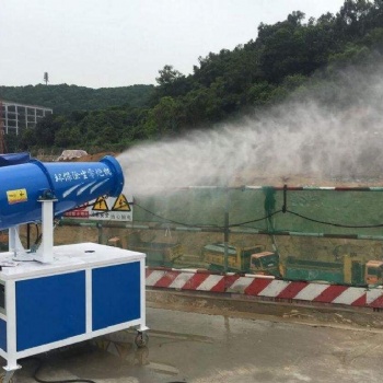 環保降塵霧炮機設備，市政、園林、礦山、工地灑水噴霧機