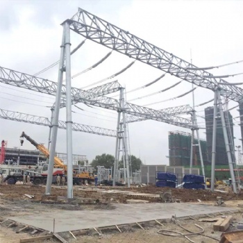 變電站鋼結(jié)構(gòu) 終端變電站 變電站架構(gòu)廠家