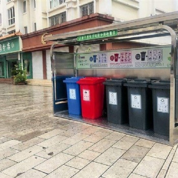 北京通州區(qū)宣傳欄加工垃圾分類架子批量安裝