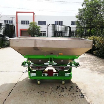雙盤不銹鋼撒肥拋糞車