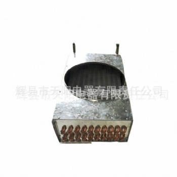 廠家生產定制3\8銅管翅片式風冷冷凝器用于蛋糕冷凍機