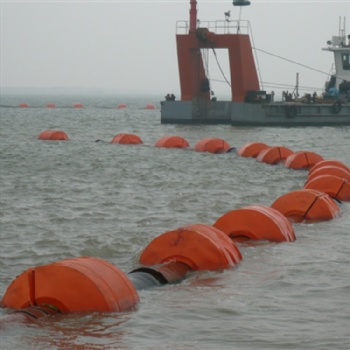 內河水上棧道浮筒 半體管道攔污浮筒 聚氨酯浮筒