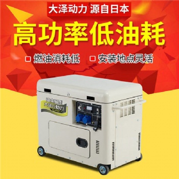 大澤動(dòng)力6千瓦柴油發(fā)電機(jī)