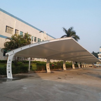 武漢膜結構張拉膜景觀膜停車棚污水池體育場舞臺遮陽棚