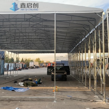 武漢定做防雨移動推拉篷戶外擋雨遮陽結(jié)實(shí)燒烤攤推拉棚
