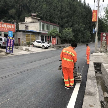 榮昌道路劃線 重慶小區公路熱熔型標線施工公司