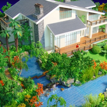 農業生態模型 建筑/規劃模型