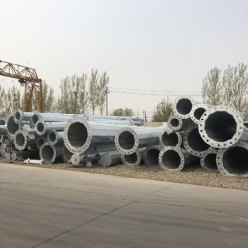 10kv雙回路鋼管桿架空線18米電力鋼管桿 旭嘉鑫