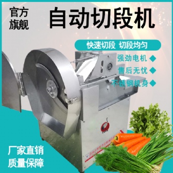 辣椒切段機切電動不銹鋼多種類蔬菜莖菜韭菜茴香包子用切菜機商用