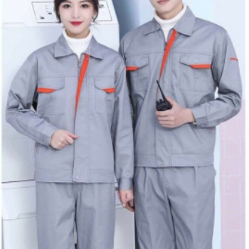 青島春秋車(chē)間工作服套裝定做車(chē)間黃島耐磨勞保服工裝加工定制