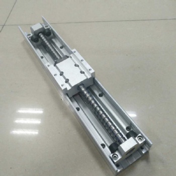 上銀步進電機導軌大行程滾珠絲桿套裝組合絲桿傳動滑臺模組單軸機械手