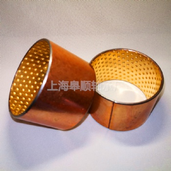 自潤滑無油復合軸承 JF800雙金屬滑動軸承 邊界潤滑銅套廠家供應