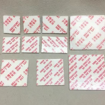 歐盟出口電子纖維片狀干燥劑工業干燥劑箱包纖維干燥劑片