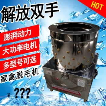 家禽脫毛機商用 雞鴨鵝全自動拔毛渦輪不銹鋼小型鴿子鵪鶉去毛機