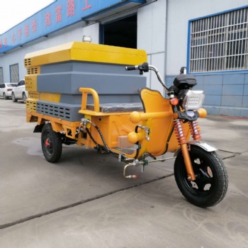 電動三輪高壓清洗車 高壓沖洗車清理廣告 學(xué)校小區(qū)物業(yè)廣告垃圾桶清理車