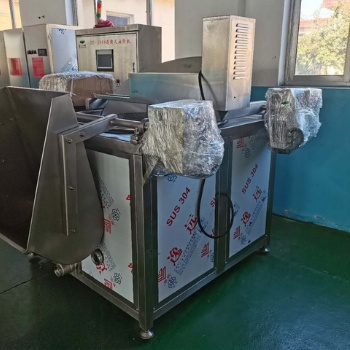 翻轉攪拌油炸機 油炸小龍蝦