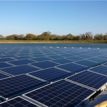 浮動式太陽能發電場系統，外貿建設