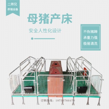廠家母豬產(chǎn)床定位欄分娩床產(chǎn)保一體養(yǎng)豬設(shè)備