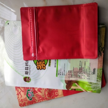 八邊封零食鋁箔袋,彩印八邊封包裝袋,帶拉鏈自立鋁箔袋