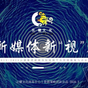 企業新媒體賬號ip全案運營