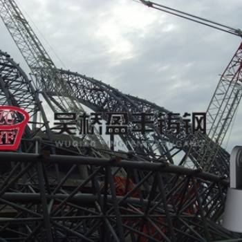 管桁架鋼結(jié)構(gòu)復(fù)雜連接鑄鋼節(jié)點(diǎn)，鑄鋼件。