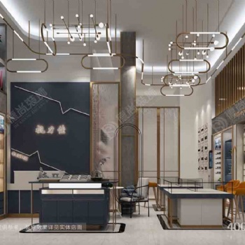 更好的眼鏡店展示空間，源自德尚裝飾