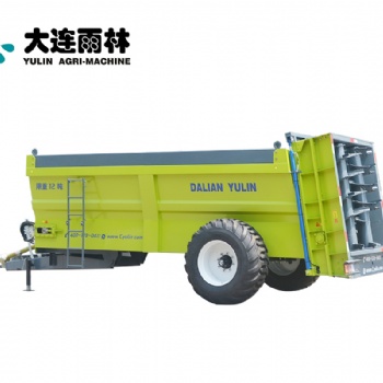 供應(yīng)雨林12方豎絞龍有機肥干濕糞肥拋撒車撒濕糞機全自動農(nóng)用施肥車 廠家直供