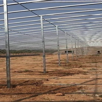簡易農用連棟大棚溫室大棚骨架建設定制每畝的價格