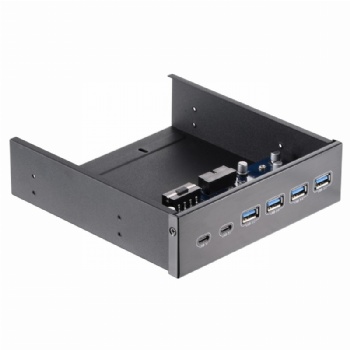 臺式機前置光驅面板 4口USB3.0+2個Type-C 內置光驅位擴展卡