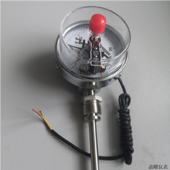 晶耀儀表 電接點雙金屬溫度計 溫度儀表生產廠家